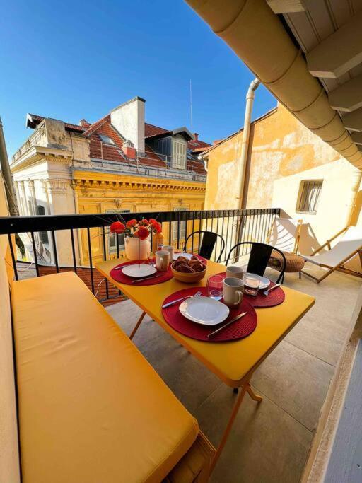 Beautiful Top Floor & Terrasse Niza Exterior foto